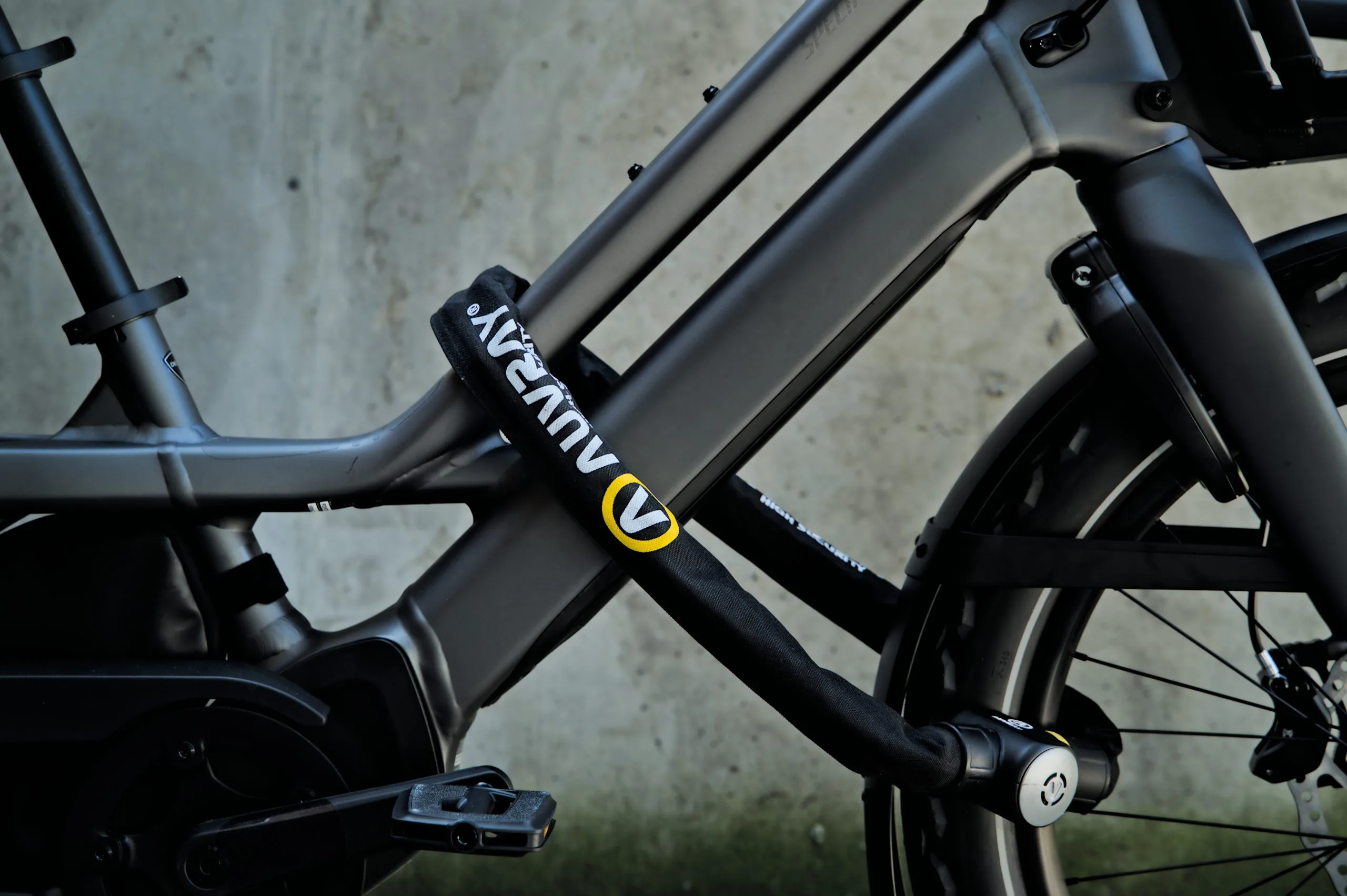chaîne antivol vélo électrique 120cm K-Bloc Auvray certifiée SRA