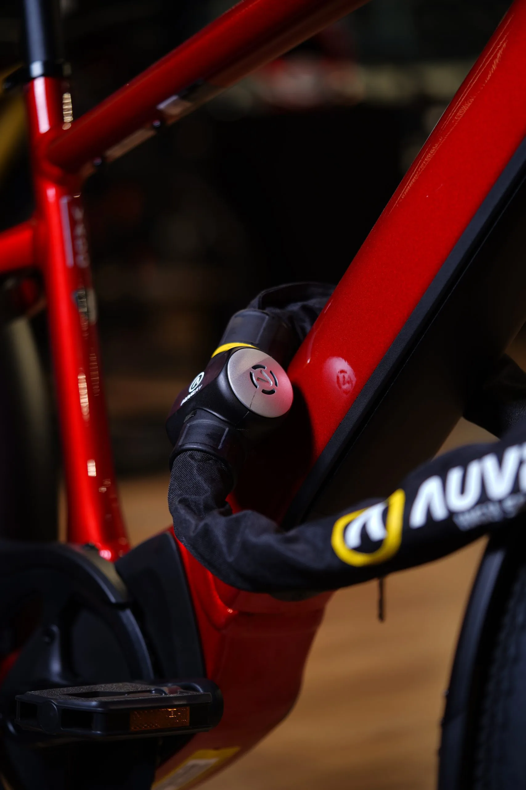 chaîne antivol vélo électrique 120cm K-Bloc Auvray certifiée SRA